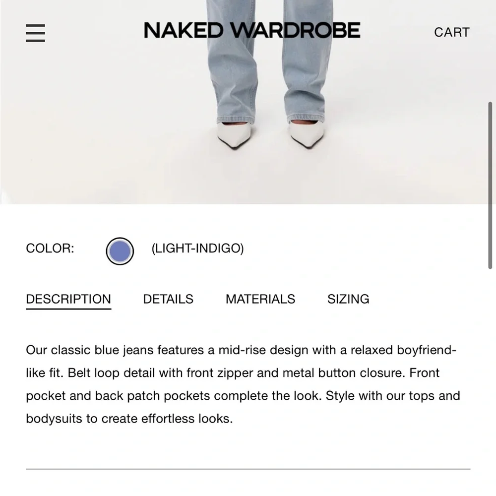 NWT Naked Wardrobe Jeans - Picture 9 of 10